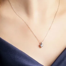 925 Ayar Gümüş Zirkon Taşlı 3lü Kırlangıç Kadın Kolye
